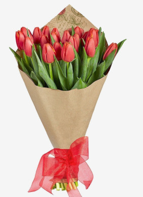 25 красных тюльпанов Image
