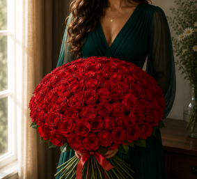 150 Red Roses