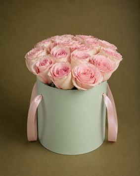 Pink Roses Box
